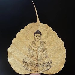 Lá Bồ Đề, Tượng Phật