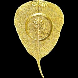 Lá bồ đề mạ vàng 24K (Symbol)