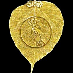 Lá bồ đề mạ vàng 24K (Symbol)